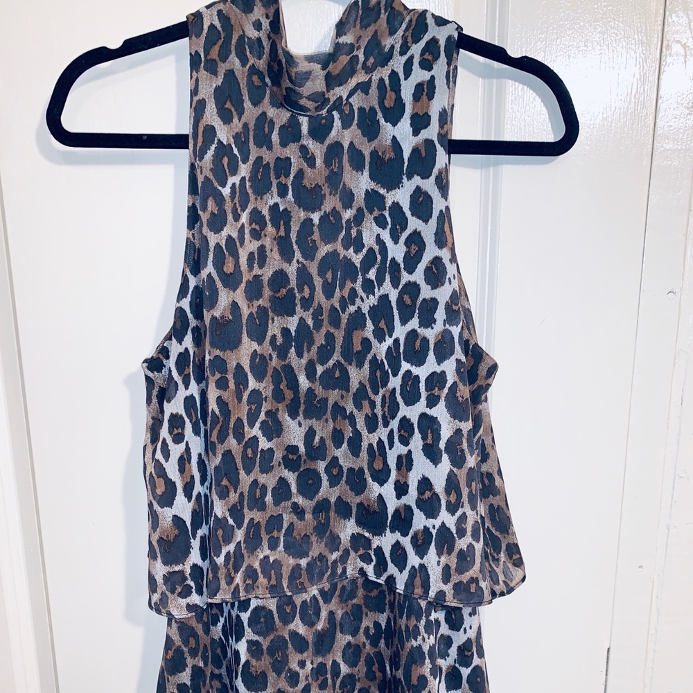Leopard Print Romper